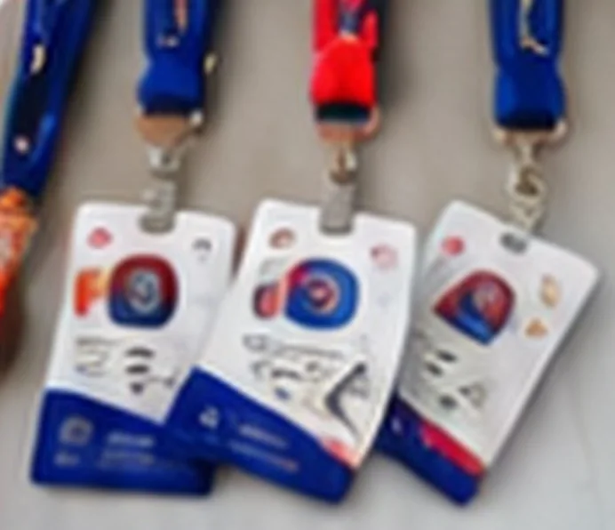 Contoh cetak ID card dan lanyard